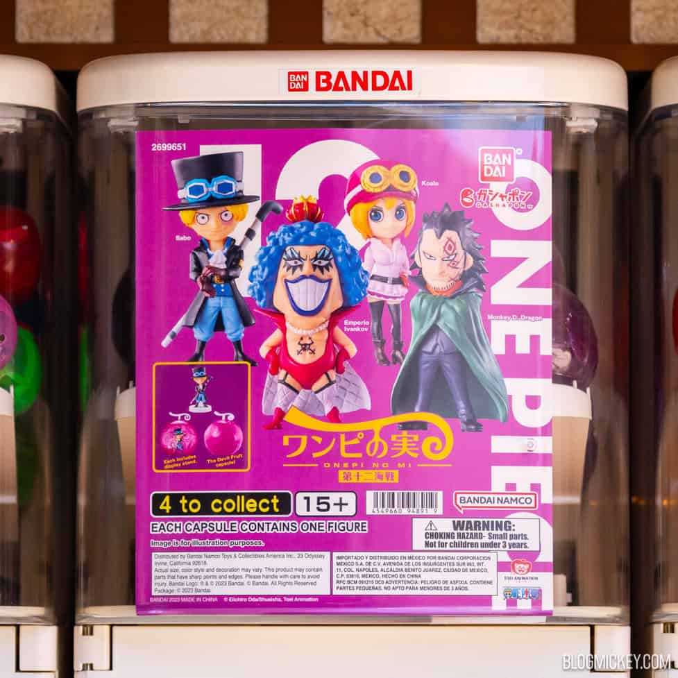 Gashapon Kiosk Now Open in EPCOT's Japan Pavilion Featuring One